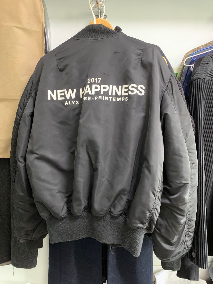 alyx bomber jacket ma-1 new happiness-