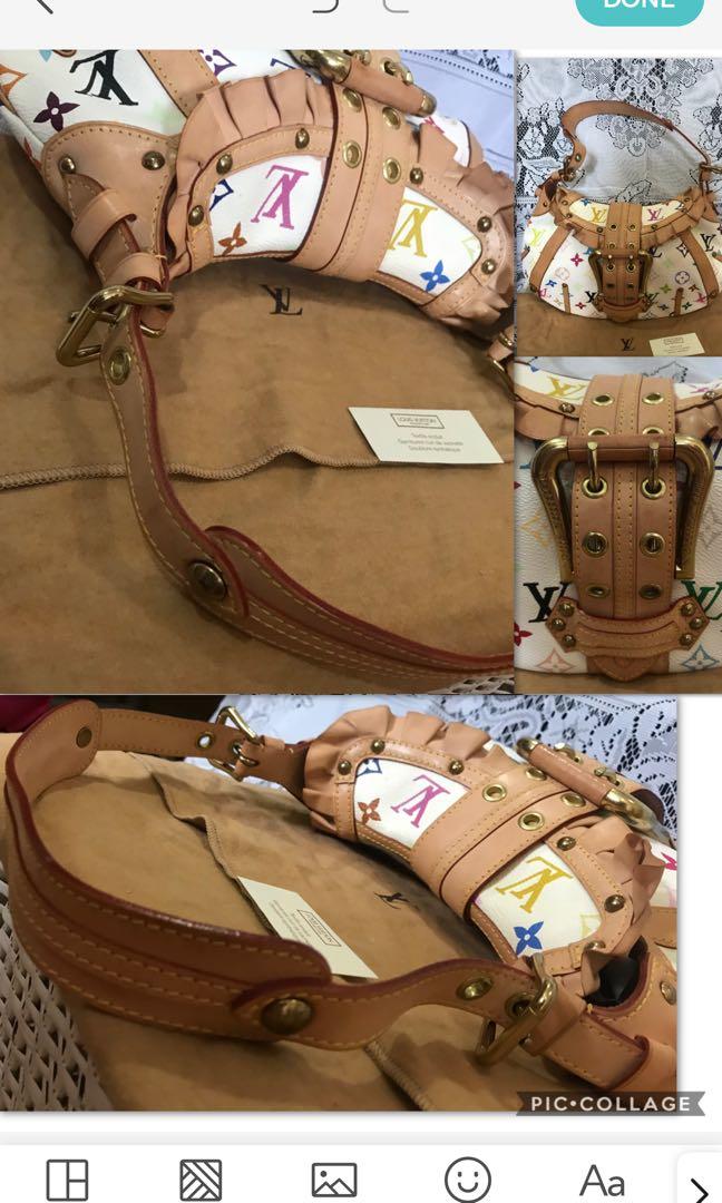 Leonor leather handbag Louis Vuitton White in Leather - 31223107