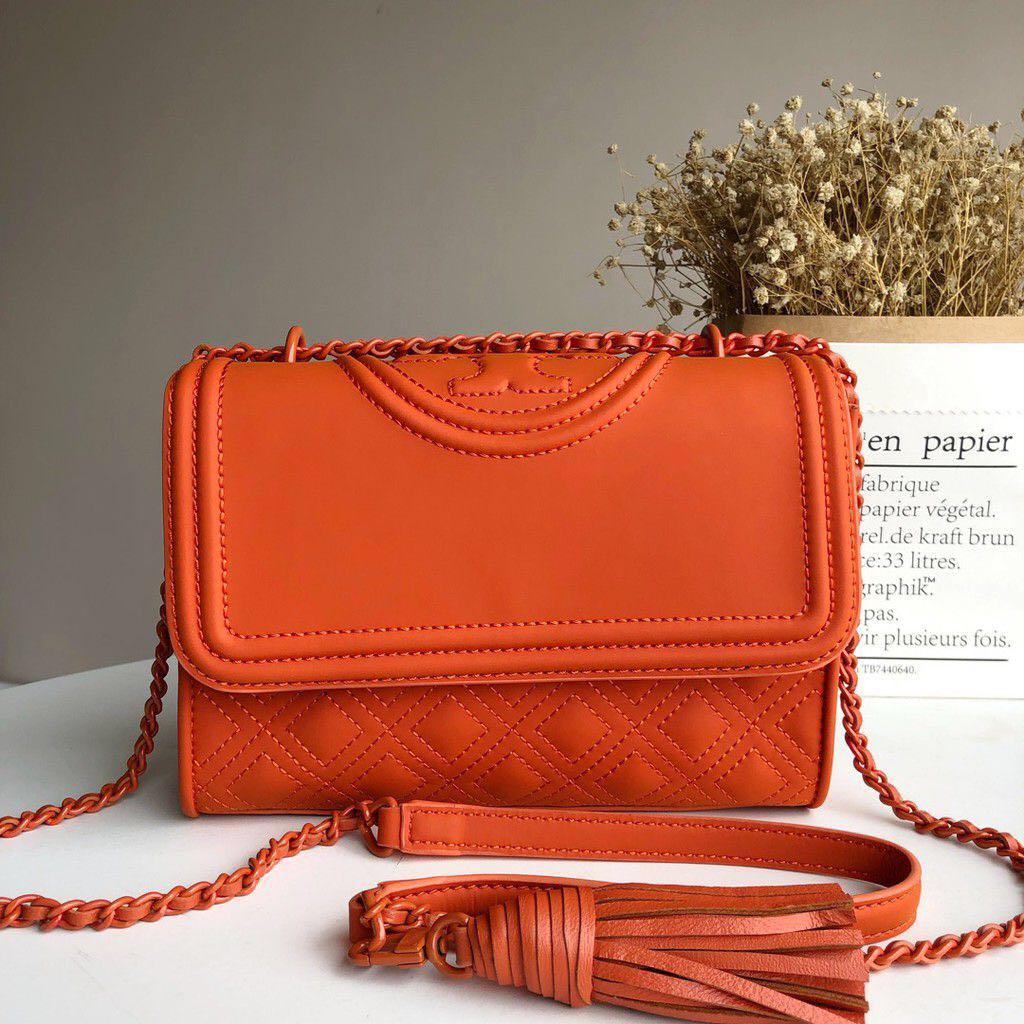 Tory burch neon sale bag