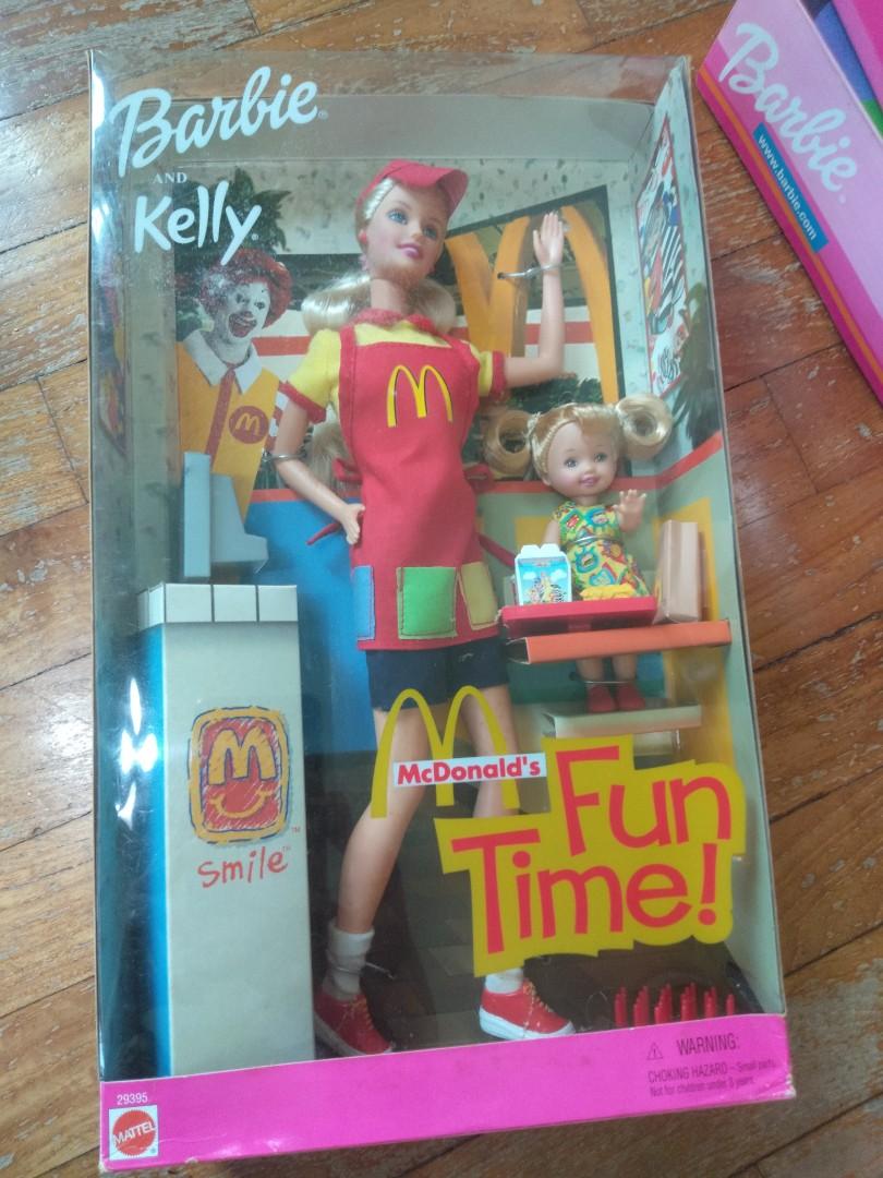 Barbie and Kelly Mcdonalds Fun Time!