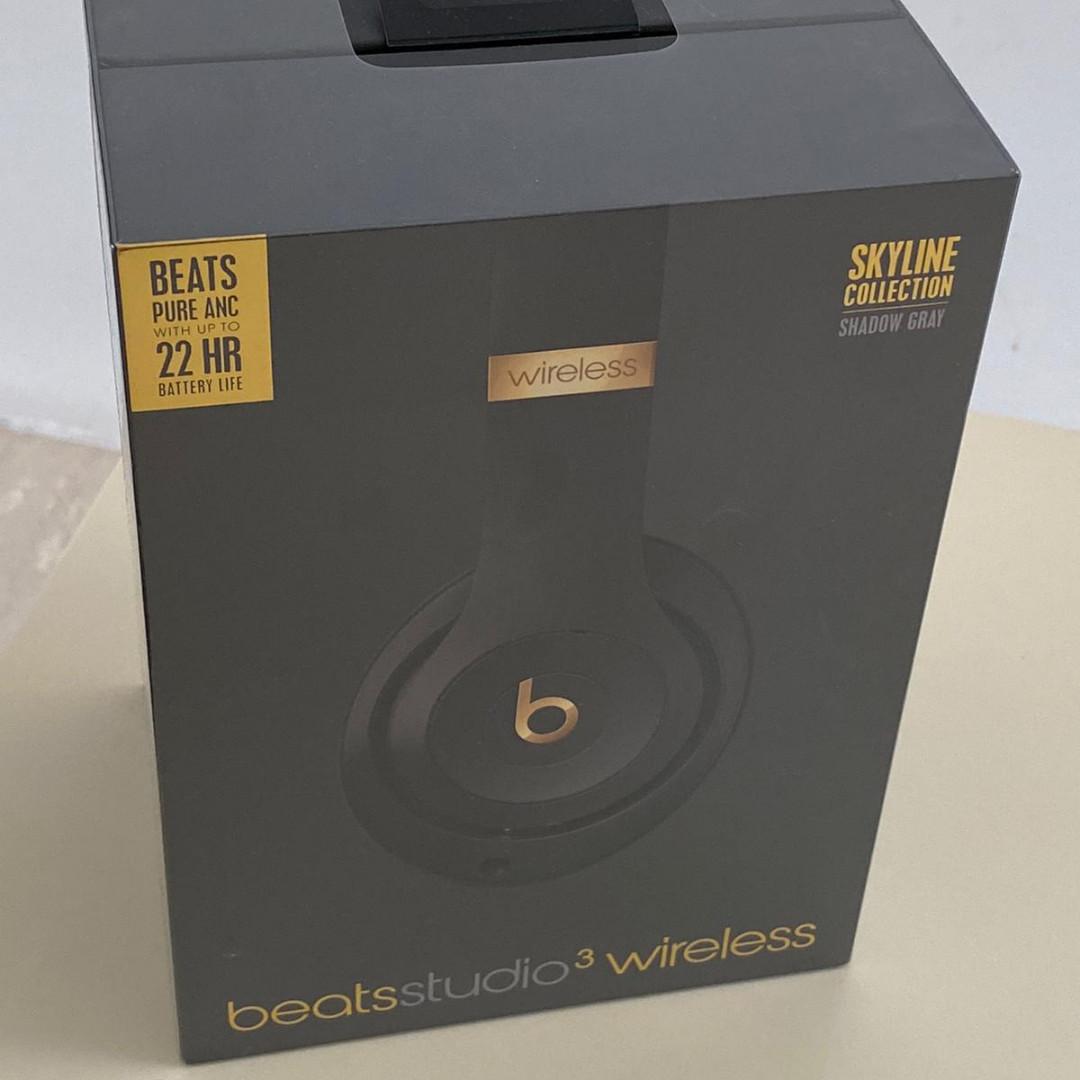 Beats Studio3 Wireless Headphones The Beats Skyline Collection Shadow Grey Audio Headphones Headsets on Carousell