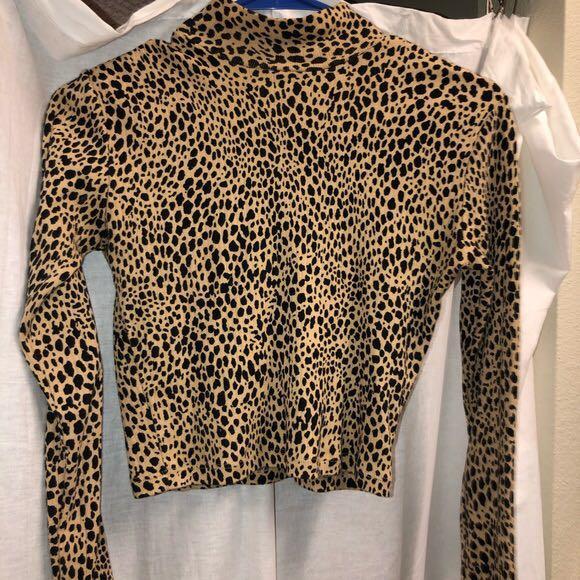 Cheetah turtleneck 2025