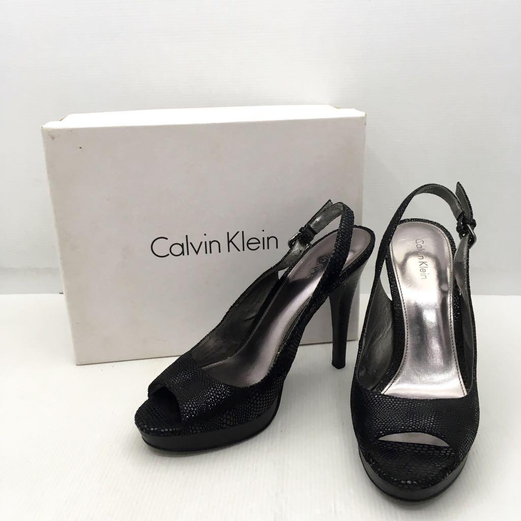 calvin klein slingback heels