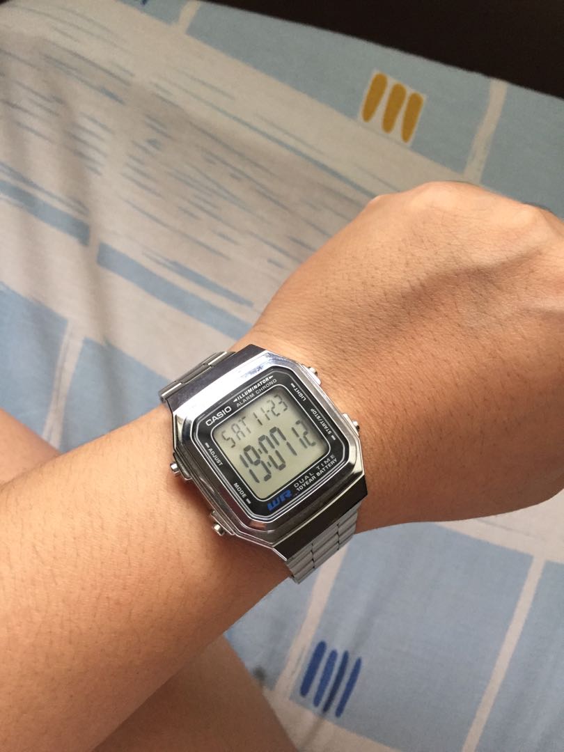 Casio a178w discount original vs fake