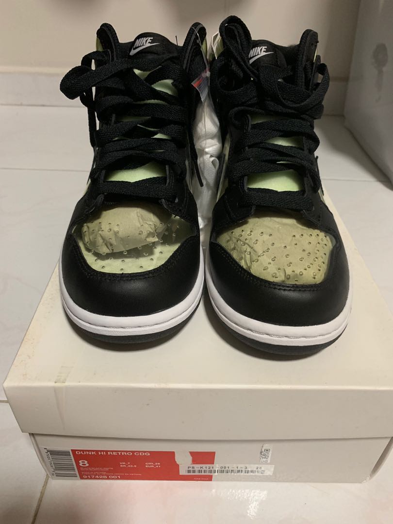 Cdg nike dunk high on sale