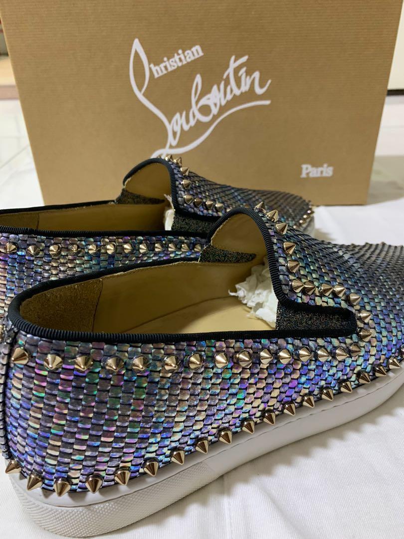 Christian louboutin pik boat hot sale