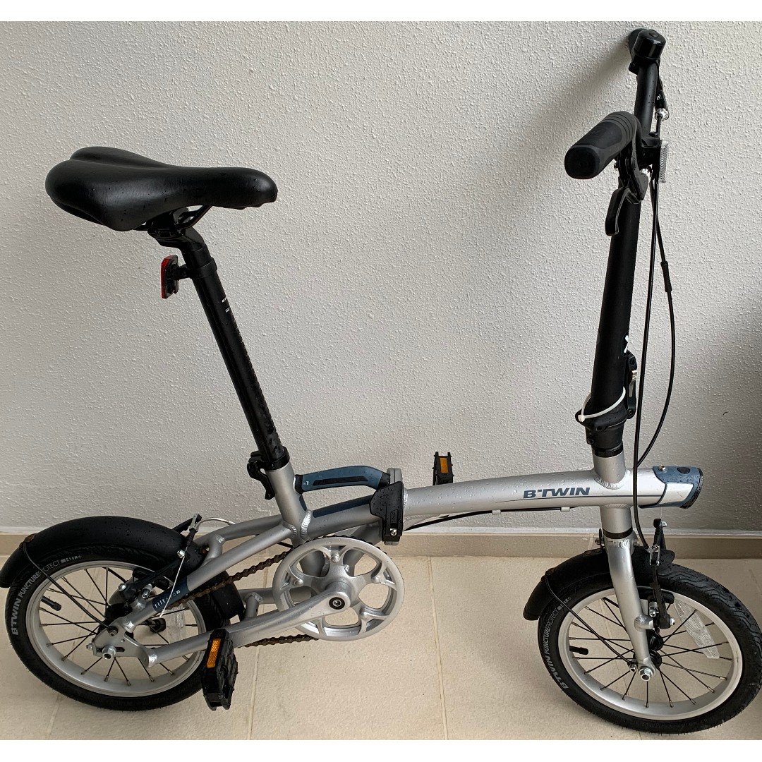 decathlon foldable bicycle