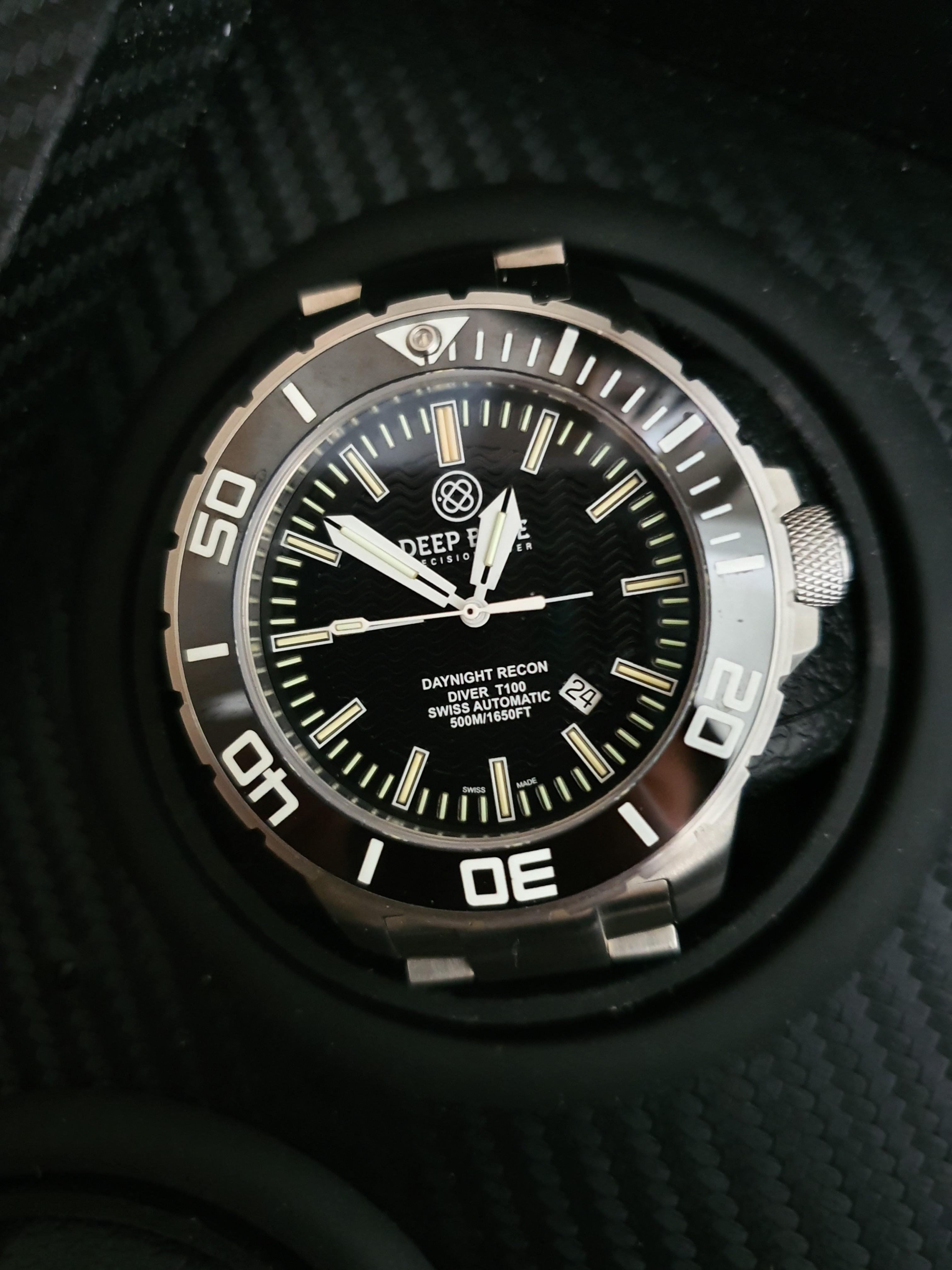 Deep Blue Daynight Recon Tritium T 100 10 Year Anniversary Edition