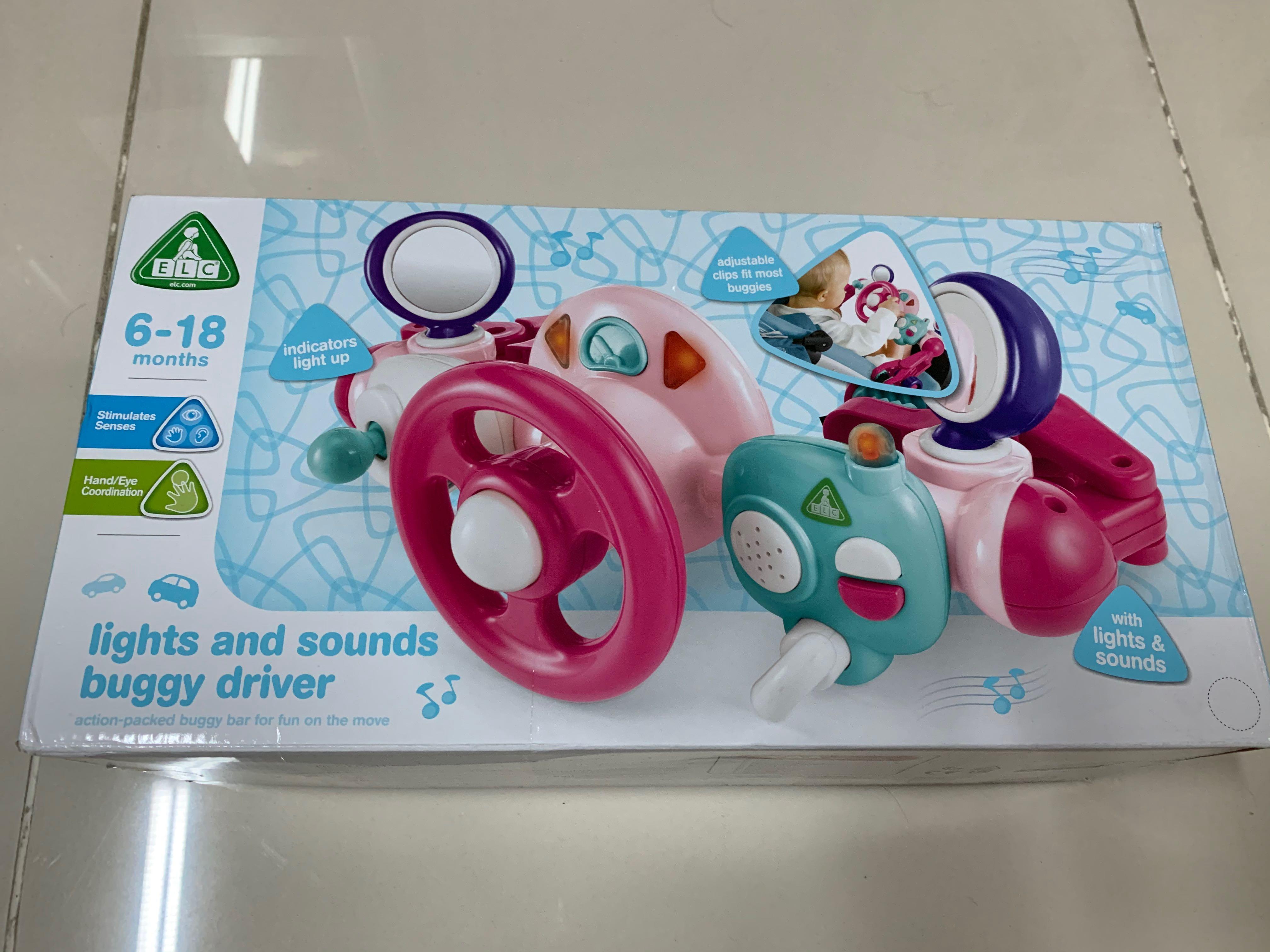 light and sound buggy driver blue