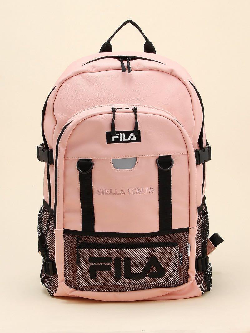 Fila pink Backpack Women s Fashion Bags Wallets Backpacks on Carousell