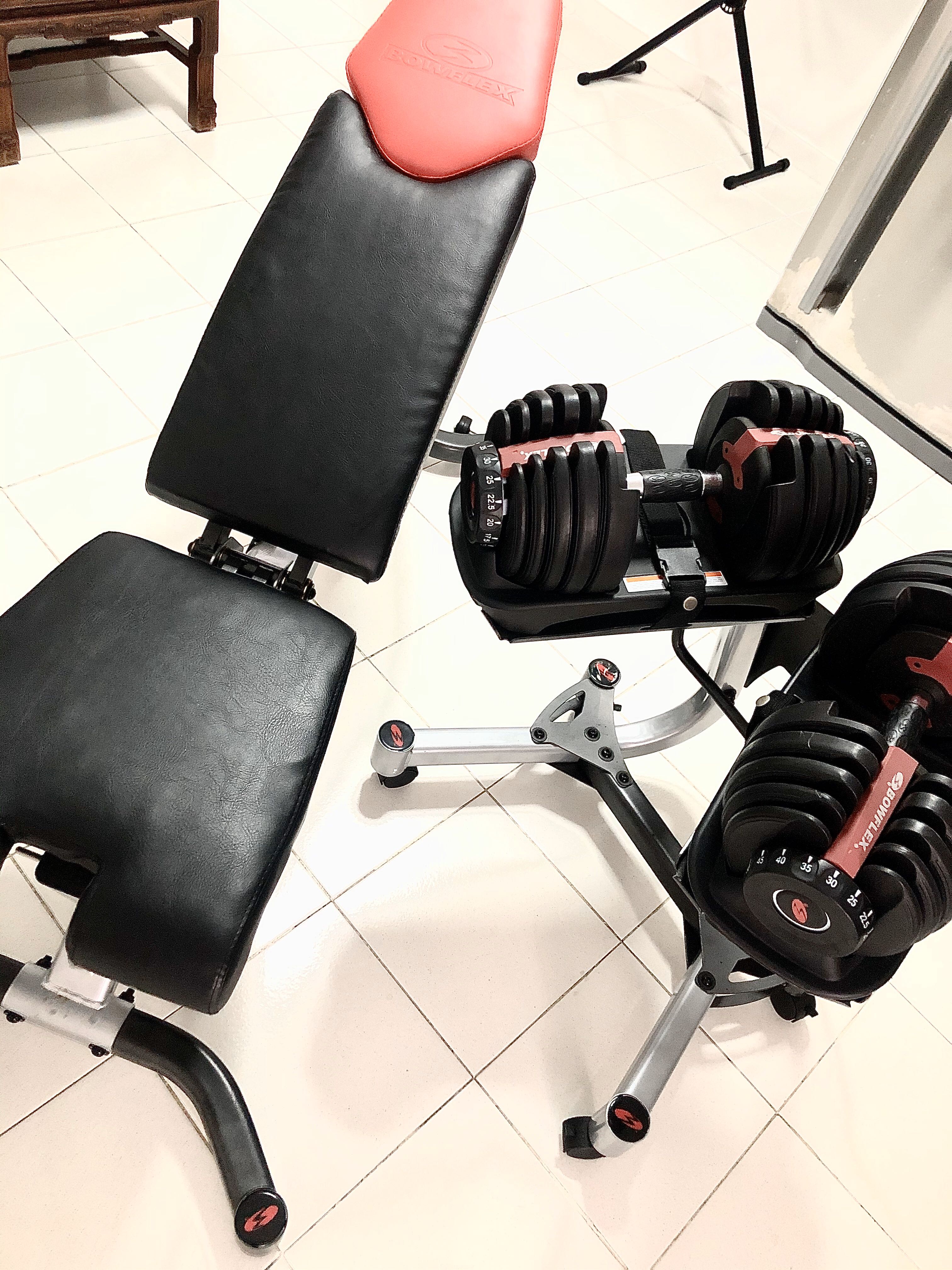 bowflex exercise bench