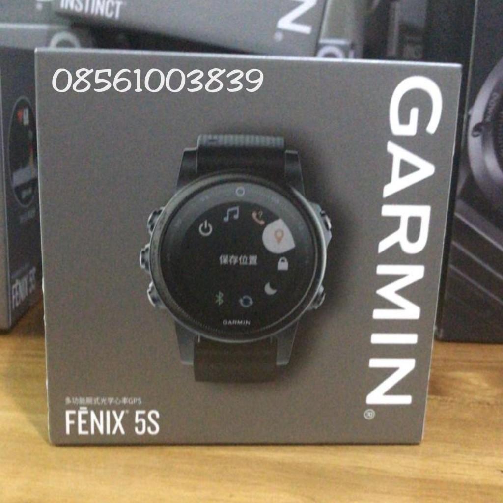 GARMIN Fenix 5s Sapphire Black with 