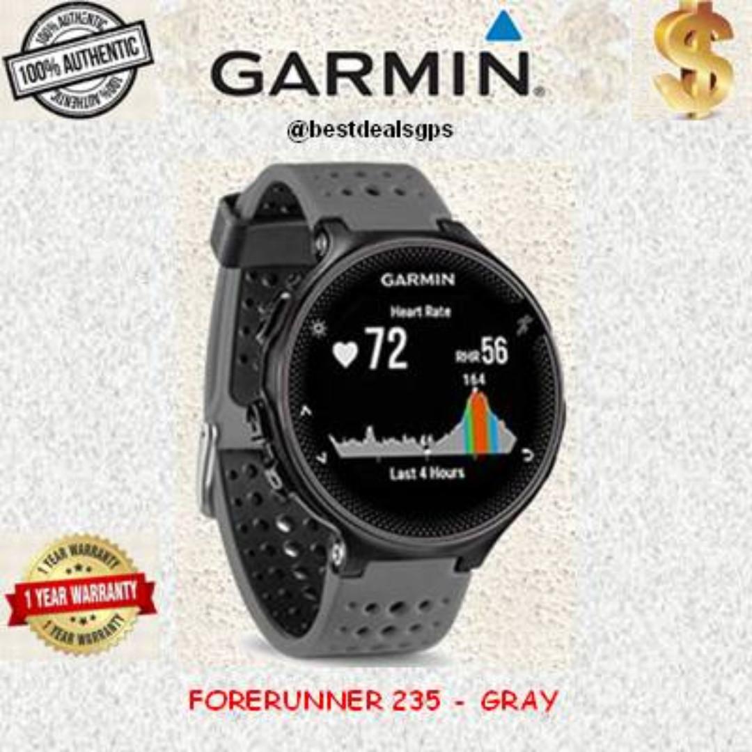 Garmin forerunner hotsell 235 grey