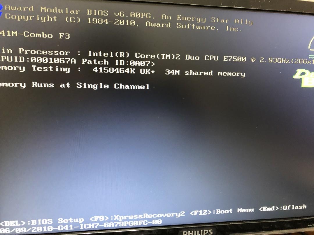 GIGABYTE G41M Motherboard, Computers & Tech, Parts & Accessories