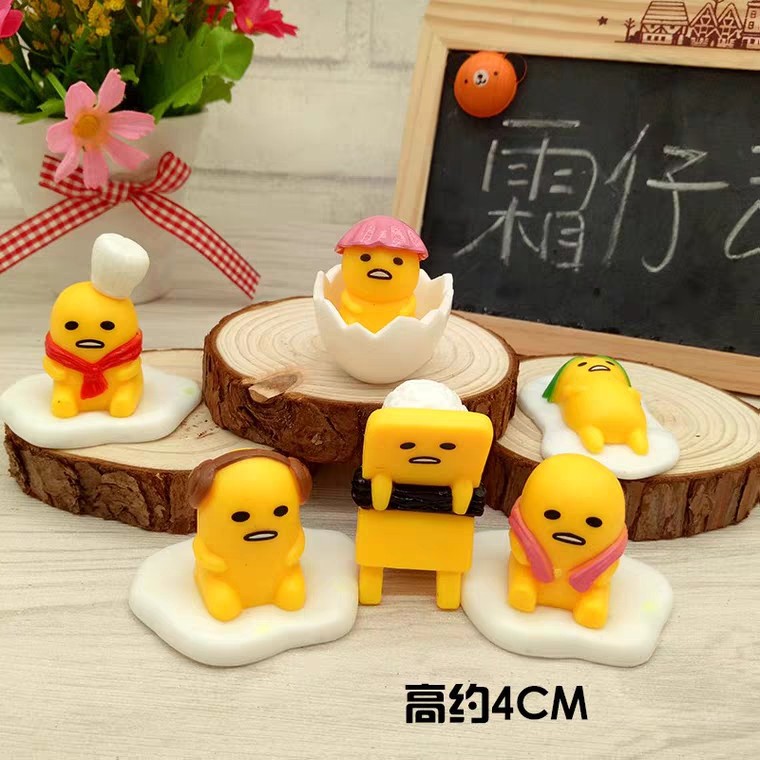Wallpaper Gudetama Cake Topper Toys Games Bricks Figurines On Carousell For iPhone Free