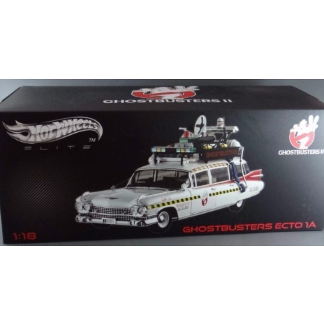 シルバー金具 HotWheels ゴーストバスターズⅡ ELITE 1/18 ECTO-1A