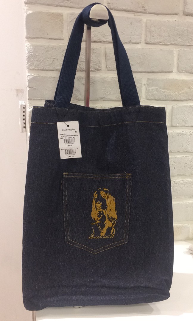 hush puppies tote bag