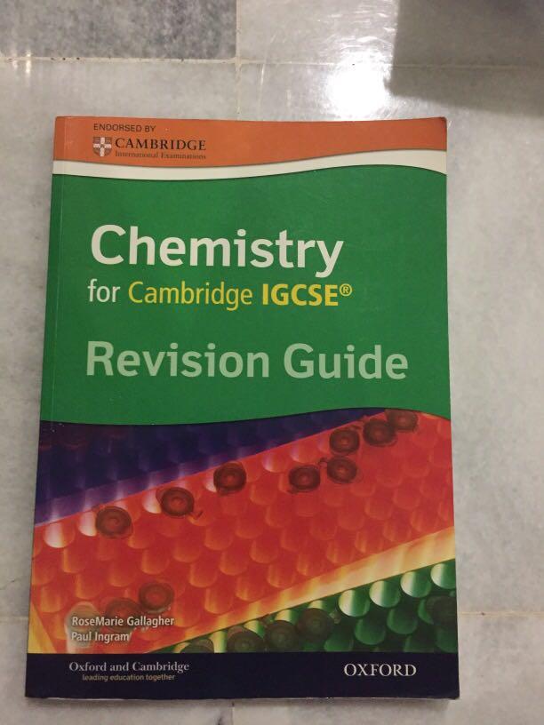 Igcse chemistry revision guide hobbies toys books magazines