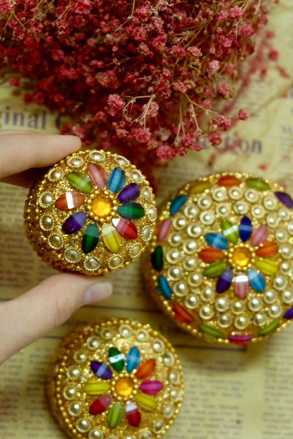 India Accessories Boxes 1 set 3 sizes, Women's Fashion, Jewelry