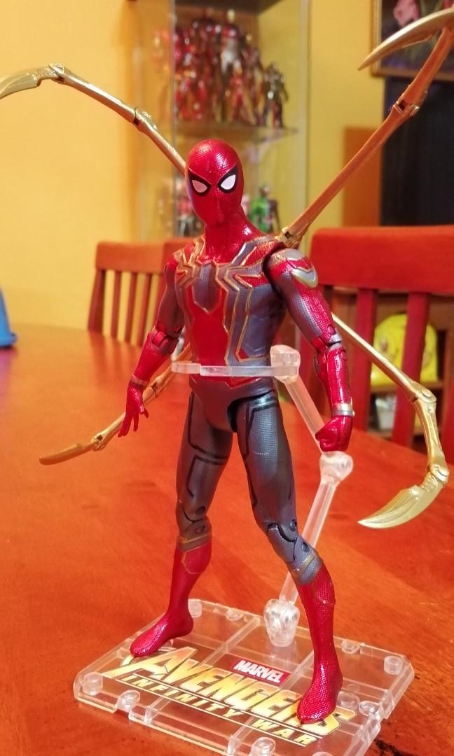 Iron Spiderman Infinity War Marvel Avengers Infinity War Toys Games Action Figures Collectibles On Carousell