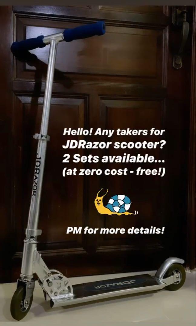 Jd Razor Kick Scooter Babies Kids Boys Apparel 8 To 12 Years On Carousell