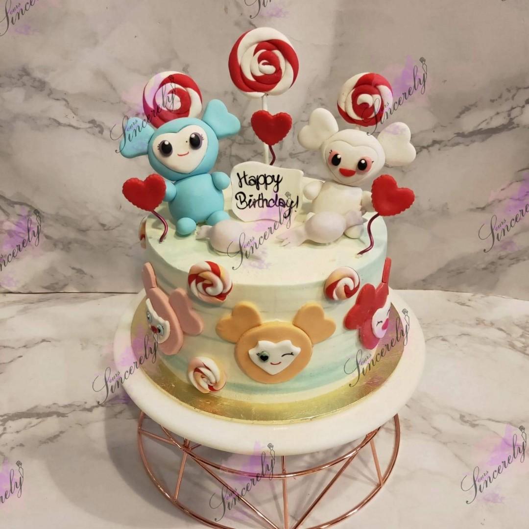 5 Korean Twice Lovely Doll Cake Food Drinks Homemade Bakes On Carousell