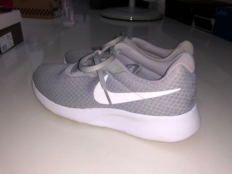 Nike tanjun grey, Men's Fashion, Footwear, Sneakers on Carousell
