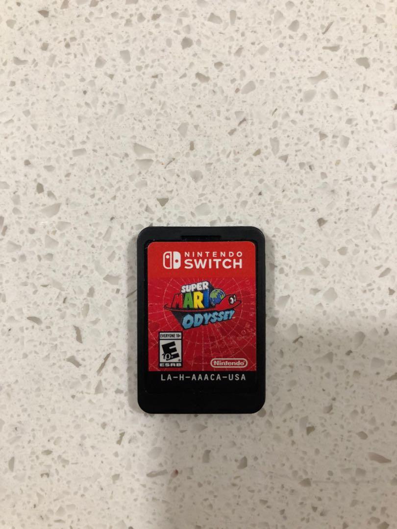 Super mario hot sale odyssey game card