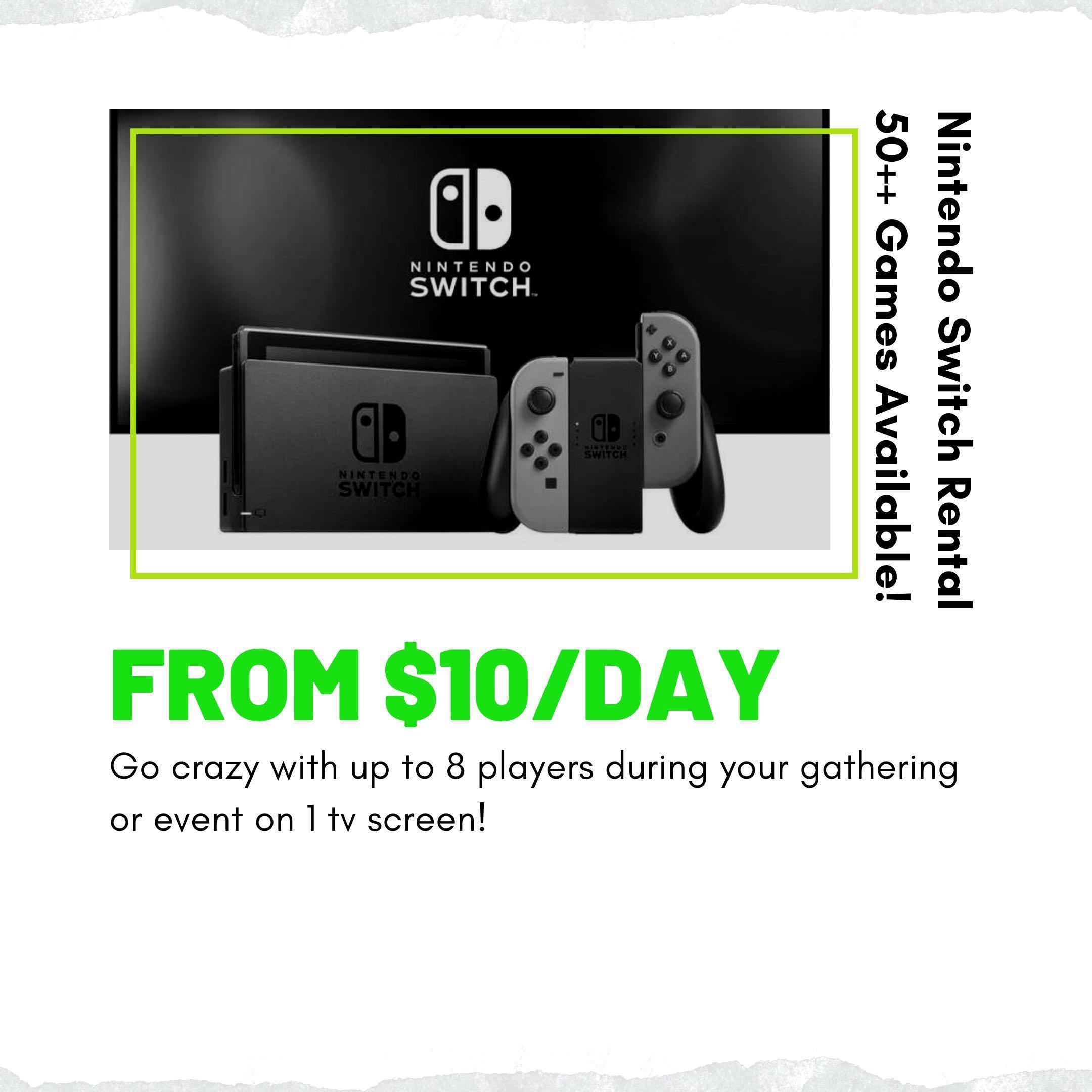 Nintendo Switch (Rental), Video Gaming, Video Games, Nintendo on Carousell