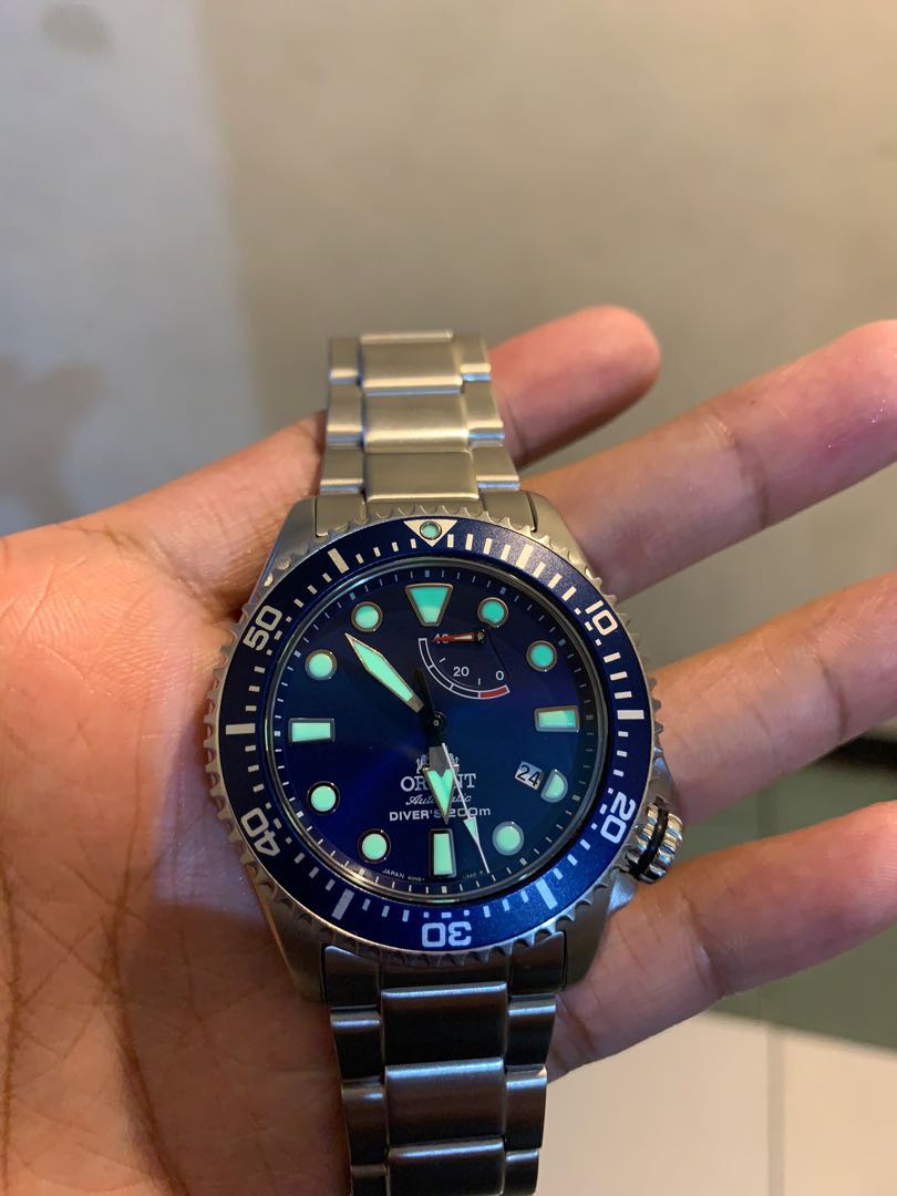 Orient Triton Divers Rare, Fesyen Pria, Jam Tangan di Carousell