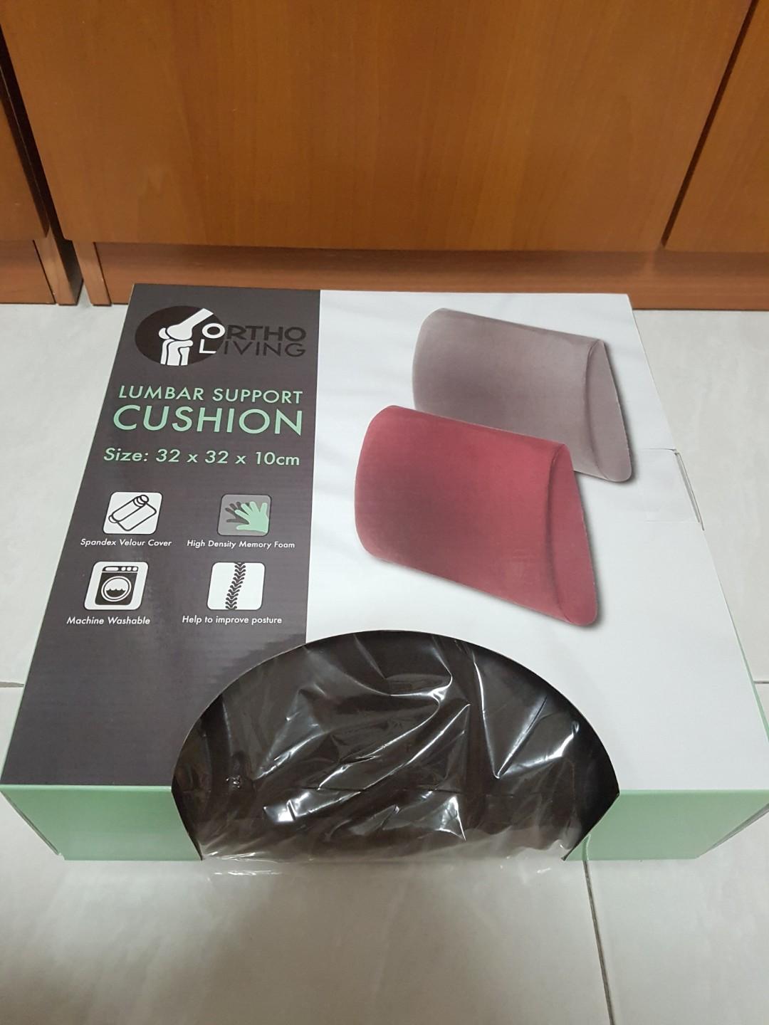 BN Ortho Living Lumbar Back Support Cushion, Health & Nutrition