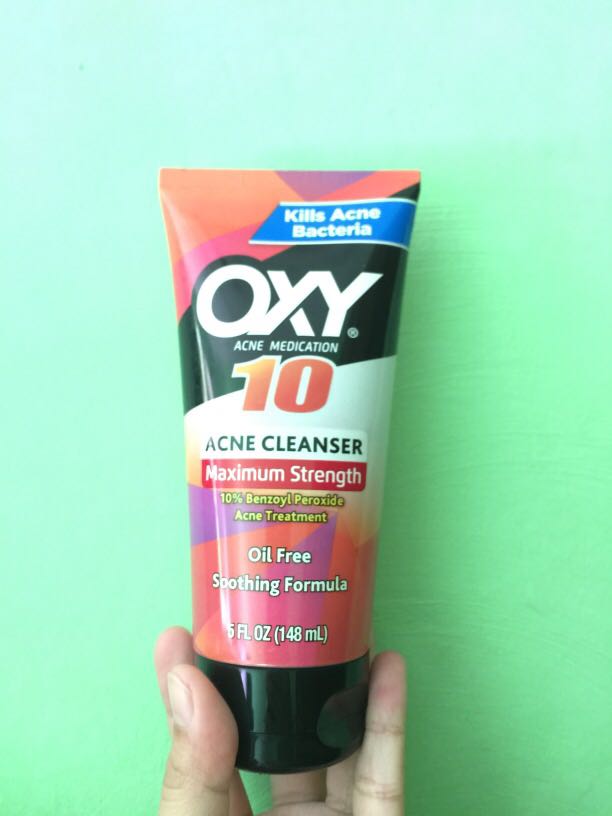 oxy 10 cleanser