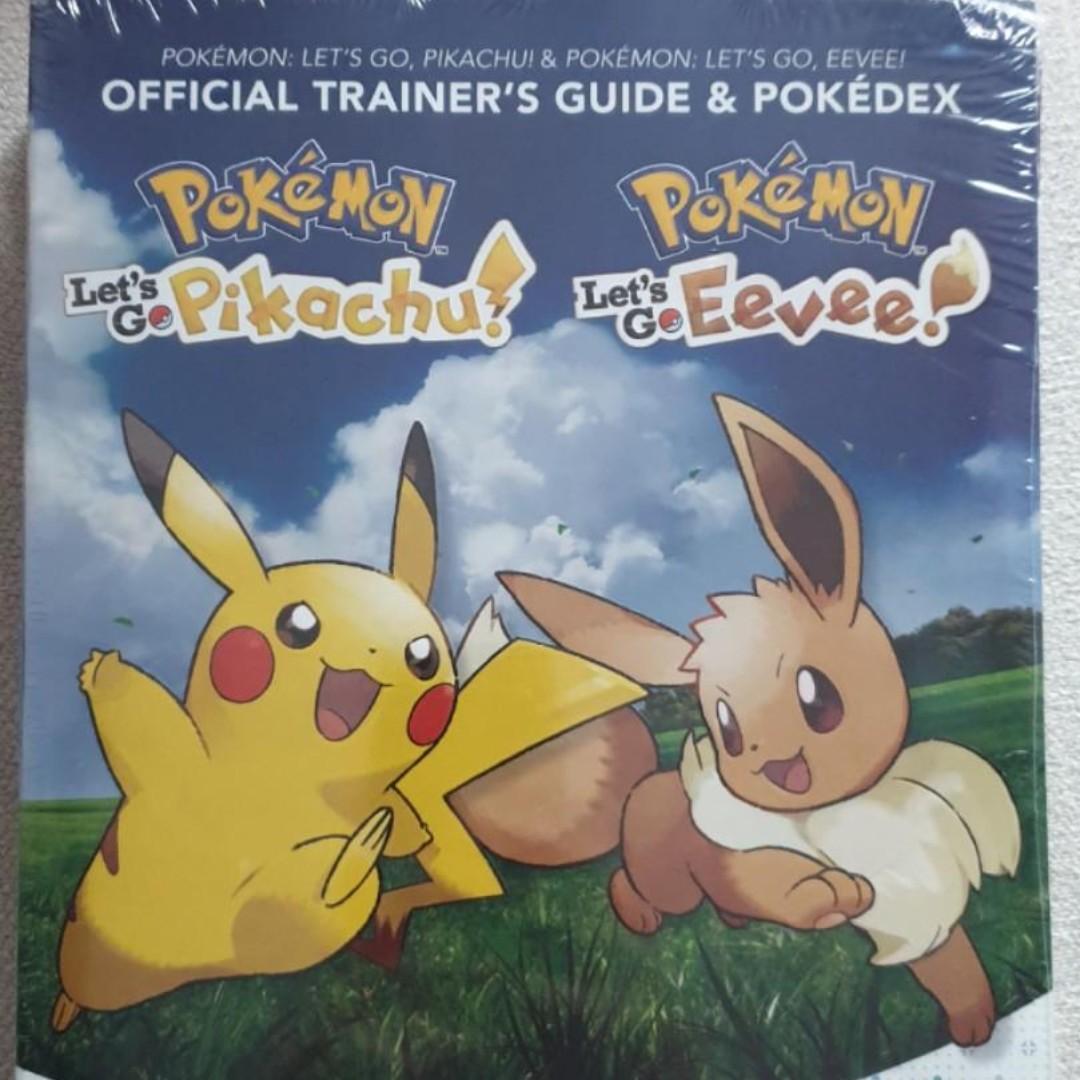 Pokemon Let S Go Pikachu Pokemon Let S Go Eevee Official Trainer S Guide Pokedex Video Gaming Video Games Nintendo On Carousell
