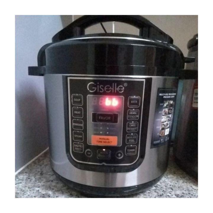 Giselle pressure cooker manual outlet