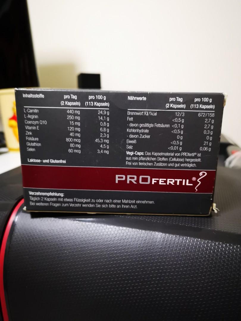 PROfertil Men 180 capsules, Everything Else on Carousell