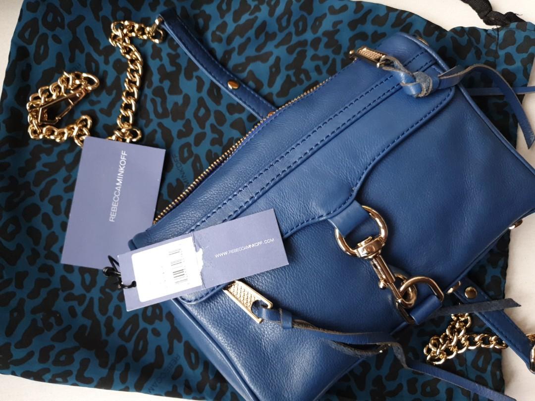 Rebecca minkoff blue bag top