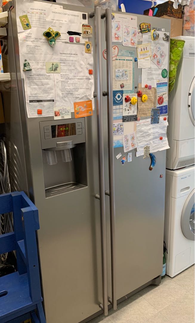 samsung side by side refrigerator with water dispenser