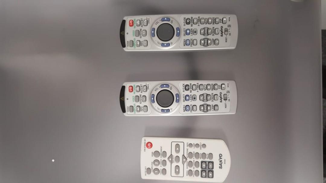 Sanyo Projector Remote Control, Electronics, Others on Carousell