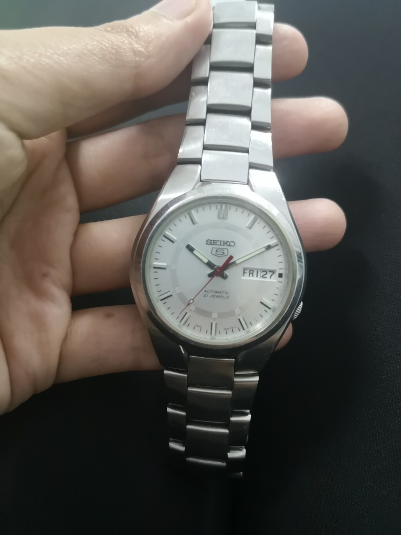 Seiko 5 Automatic 21 jewels 7S26-02F0, Men's Fashion, Watches &  Accessories, Watches on Carousell