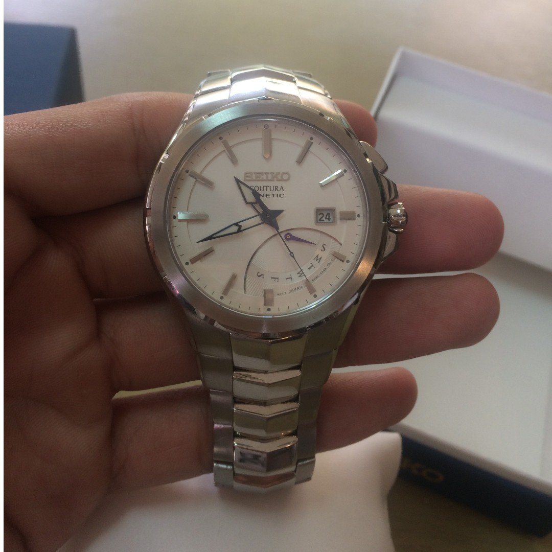 Seiko Coutura Kinetic - SRN063, Men's Fashion, Watches & Accessories,  Watches on Carousell