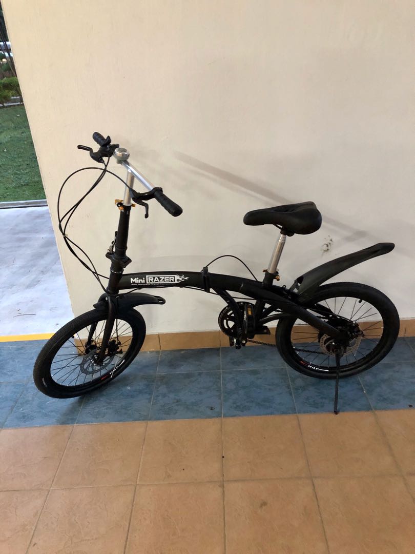 Shimano 7-speed foldable bicycle Mini 