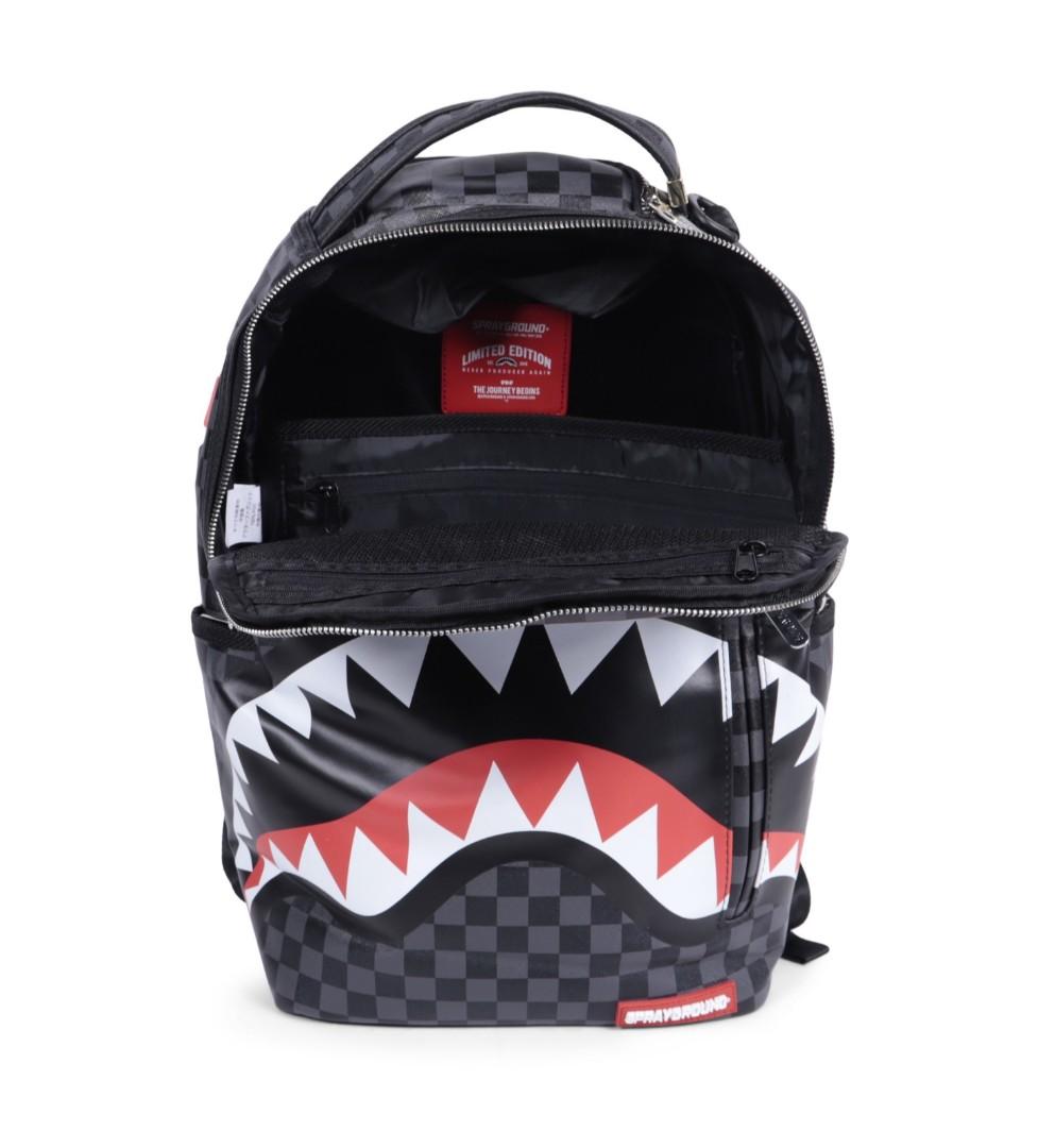 Sprayground Backpack Shark, Luxury, Bags & Wallets on Carousell