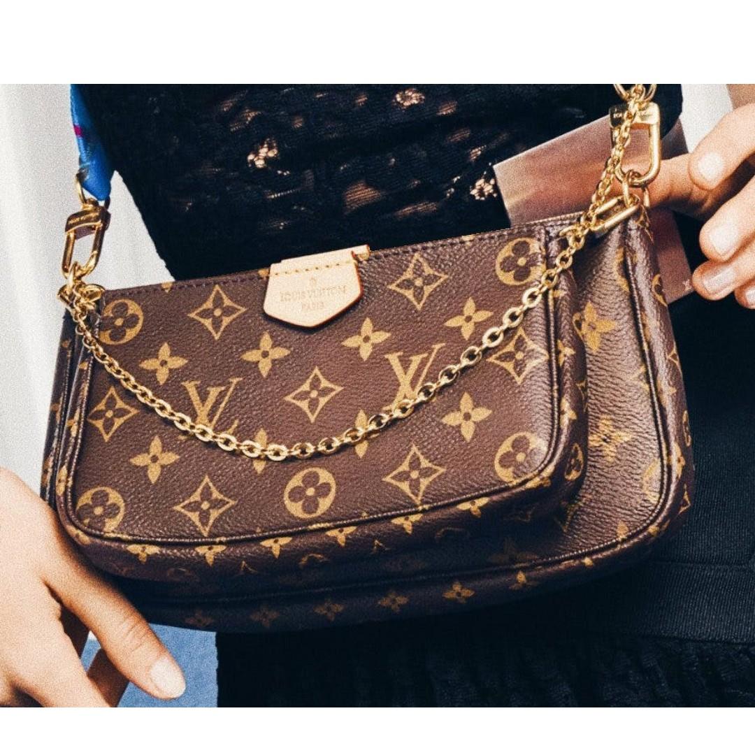 AUTHENTIC LOUIS VUITTON MULTI POCHETTE BAG, Luxury, Bags & Wallets on  Carousell