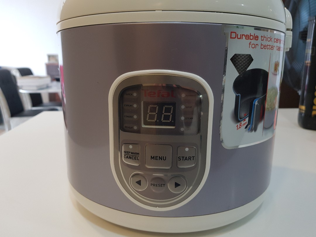 Tefal Rice Cooker RK1066, Like New, TV & Home Appliances, Kitchen