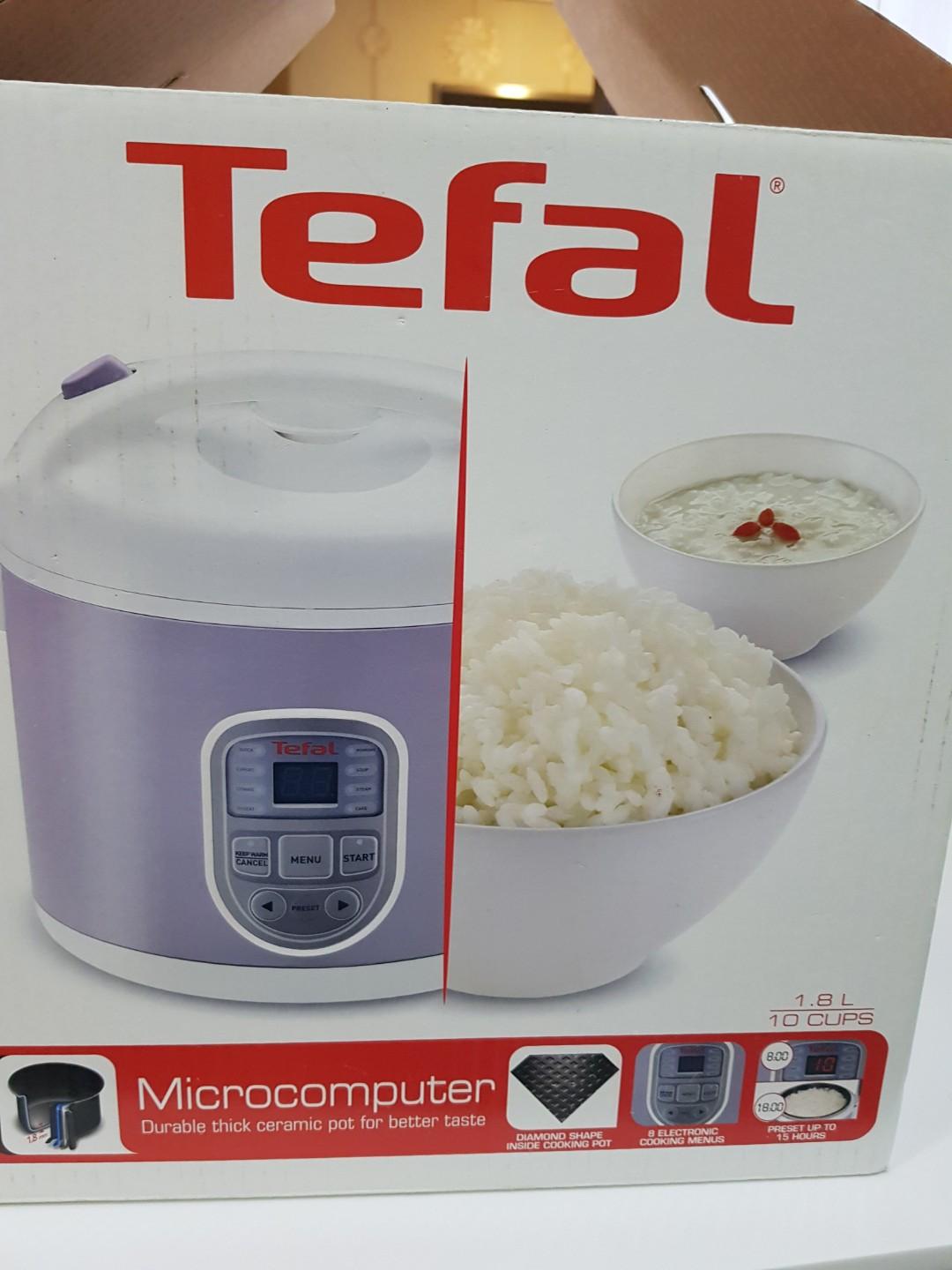 Tefal Rice Cooker RK1066, Like New, TV & Home Appliances, Kitchen