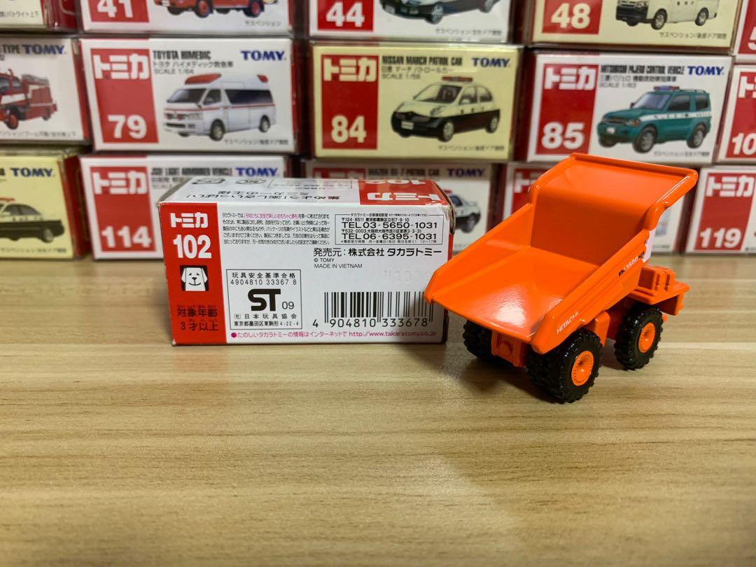 Mkf2018 Tomica Takara Tomy 2009年推出 #102 日立 Hitachi Rigid Dump Truck EH3500AC II ...