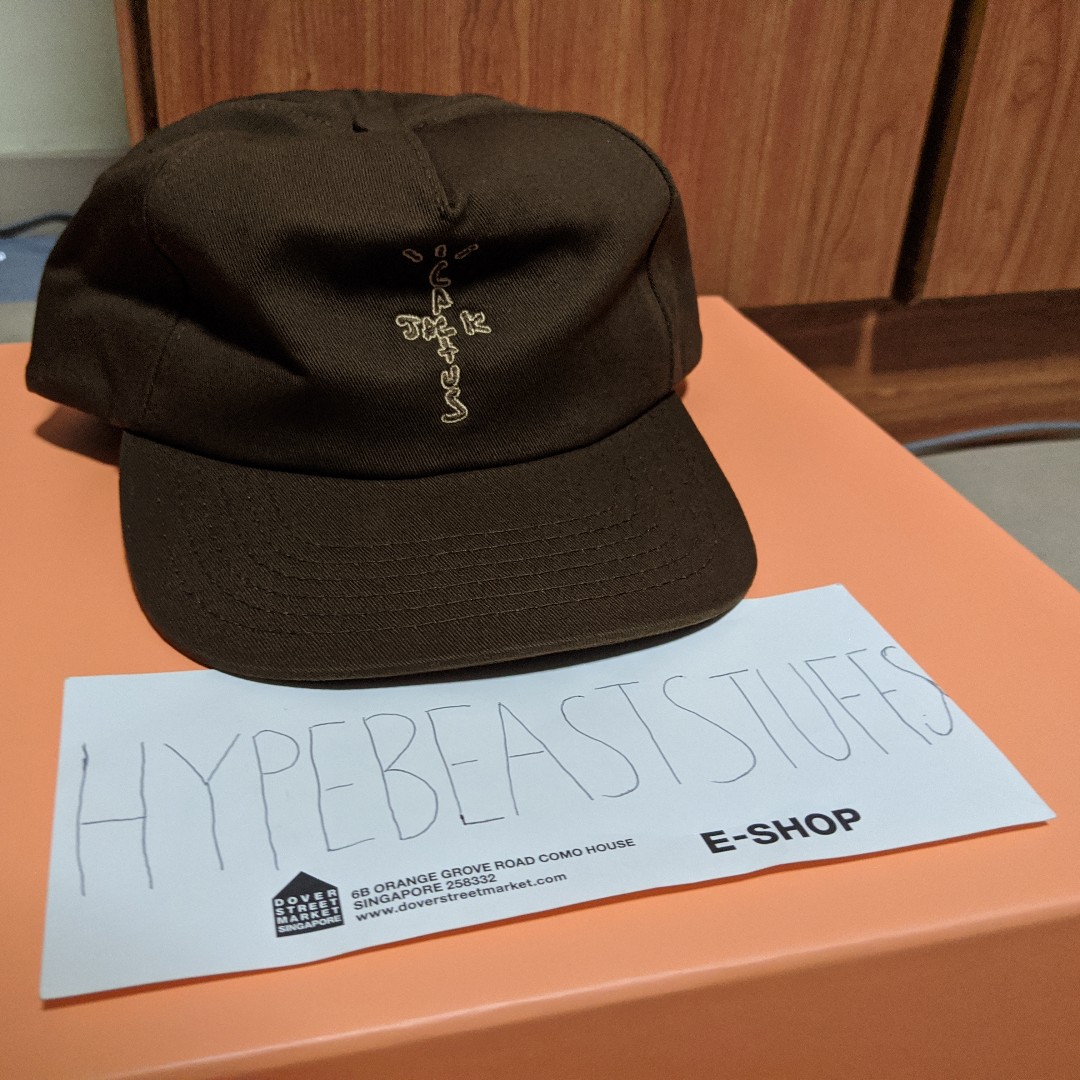 Travis Scott Highest In The Room Cactus Jack Hat Brown Women S Fashion Watches Accessories Hats Beanies On Carousell