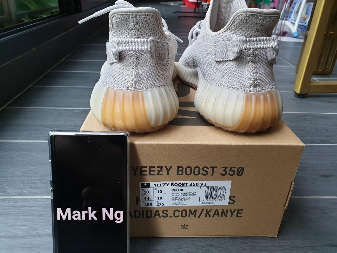 Yeezy boost 350 v2 sesame box on sale
