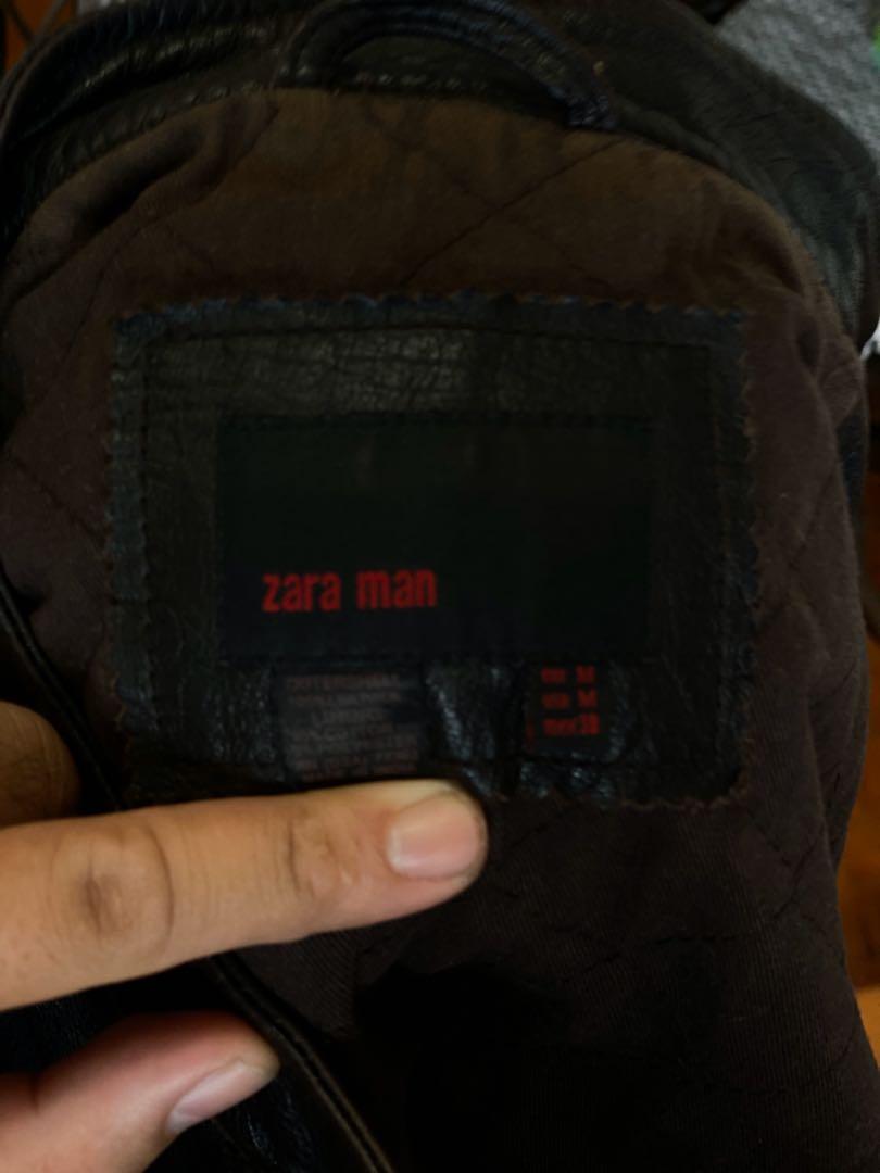Zara Brown Leather Jacket (Category: Coats, Jackets and Outerwear) located in Quezon City. Submitted by andreazee (Listing ID 264151313, Image 3). Description: Purchased in Zara Japan.