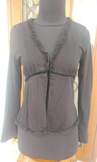 Black Cardigan Size M